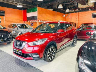 Nissan Kicks Red 2018