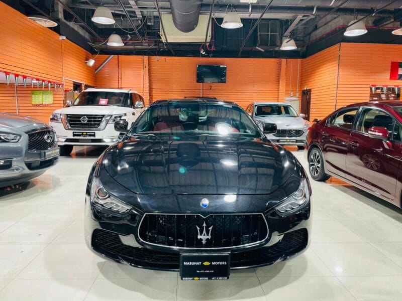 Maserati Ghibli Black 2015