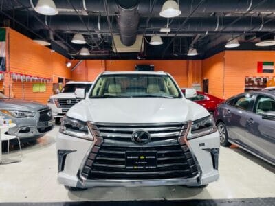 Lexus Lx570 White 2021