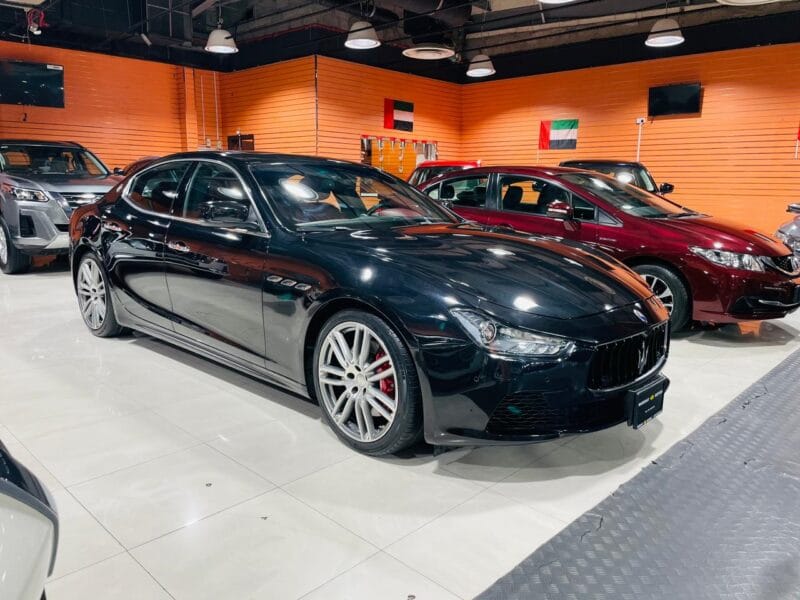 Maserati Ghibli Black 2015