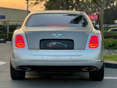 Bentley Mulsanne BENTLEY MULSANNE 2012 V8 VIP LOW MILEAGE IN PERFECT CONDITION