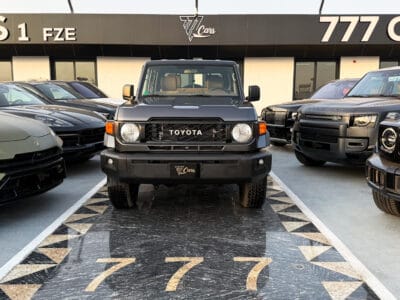 2025 Toyota Land Cruiser Pickup LC79 Double Cab Black