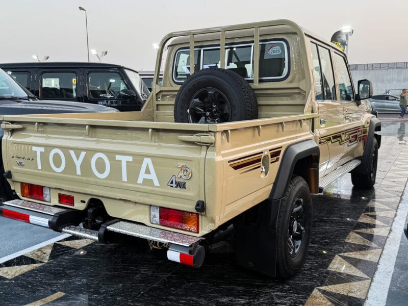 2025 Toyota Land Cruiser Pickup LC79 Double Cab Beige