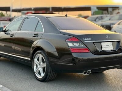 MERCEDES-BENZ S 600 BLACK Model 2009 A/T V12