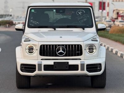 MERCEDES BENZ G 63 2022 White Full Option CHASSIS GUARANTEE