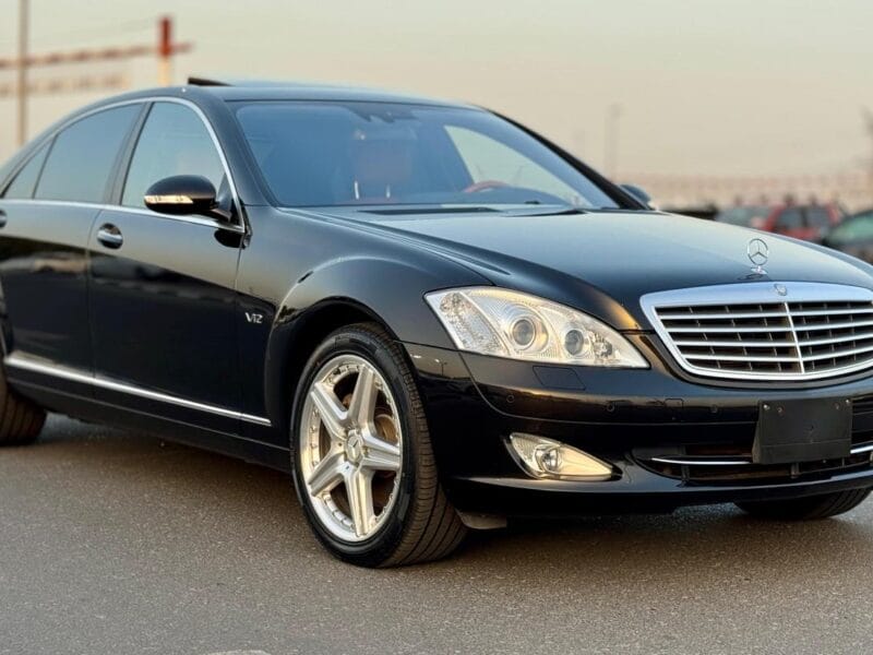 MERCEDES-BENZ S 600 BLACK Model 2009 A/T V12