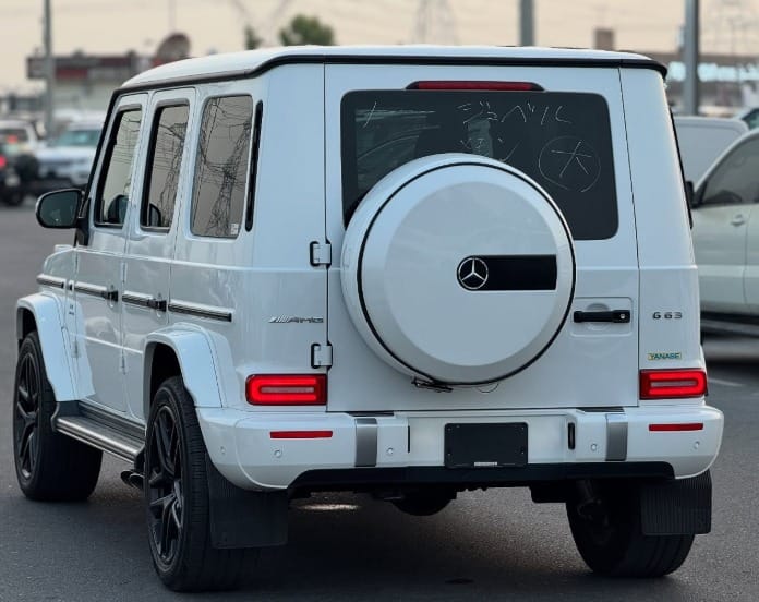 MERCEDES BENZ G 63 2022 White Full Option CHASSIS GUARANTEE