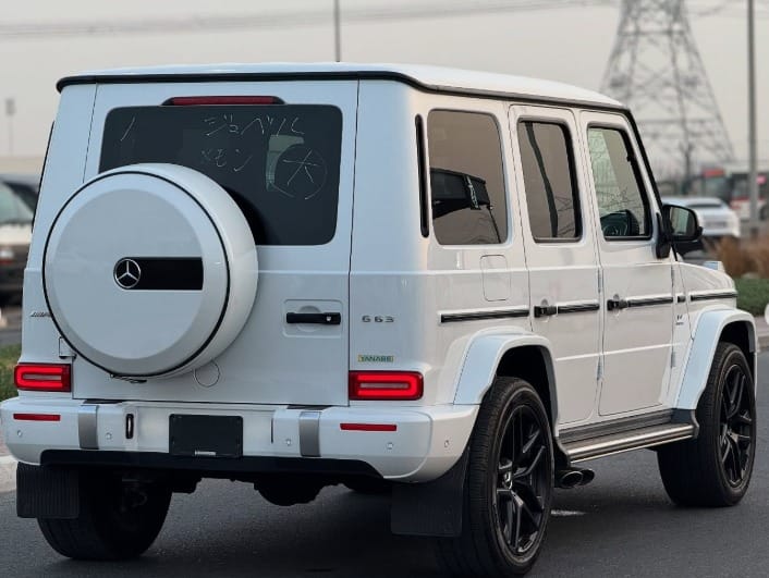 MERCEDES BENZ G 63 2022 White Full Option CHASSIS GUARANTEE