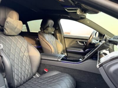 MERCEDES BENZ S 580 2022 Black Full Option CHASSIS GUARANTEE