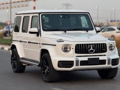 MERCEDES BENZ G 63 2022 White Full Option CHASSIS GUARANTEE