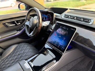 MERCEDES BENZ S 580 2022 Black Full Option CHASSIS GUARANTEE