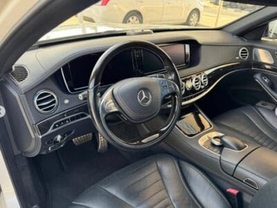 MERCEDES-BENZ S 550 V8 2014 AUCTION GRADE 4/B