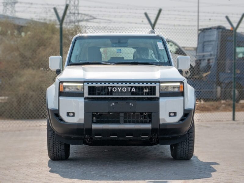 2026 Toyota Land Cruiser Prado 2.8L AT Diesel (White-Black)