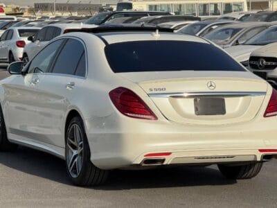 MERCEDES-BENZ S 550 V8 2014 AUCTION GRADE 4/B