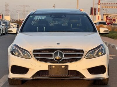 MERCEDES-BENZ E300 V6 2015 AUCTION GRADE 4/B