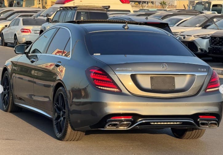 MERCEDES-BENZ S 63 AMG V8 2018 AUCTION GRADE 4.5/B