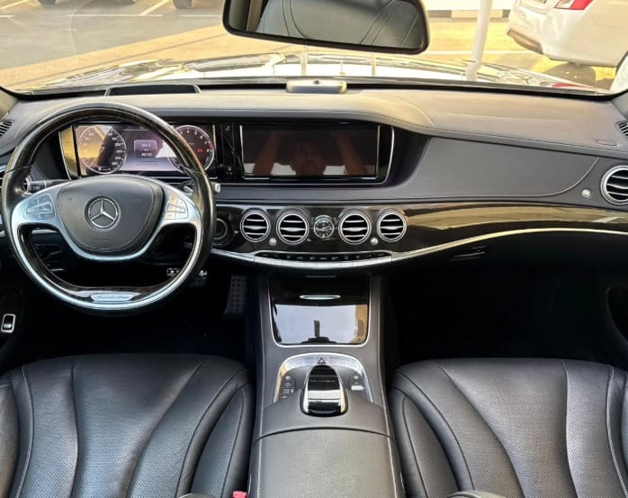 2015 MERCEDES -BENZ S 400 V6 Hybrid AUCTION GRADE 4/B