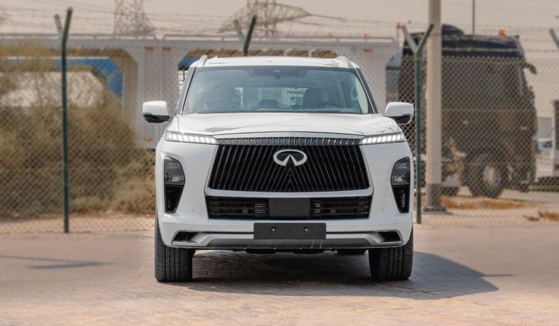 2025 Infiniti QX80 Sensory 3.5L AT Petrol (White-Tan)