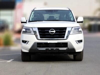 2024 Nissan Armada SL White 8-Cylinder Engine Automatic