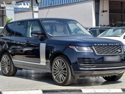 2022 Land Rover Range Rover P400 Blue 6-Cylinder Engine