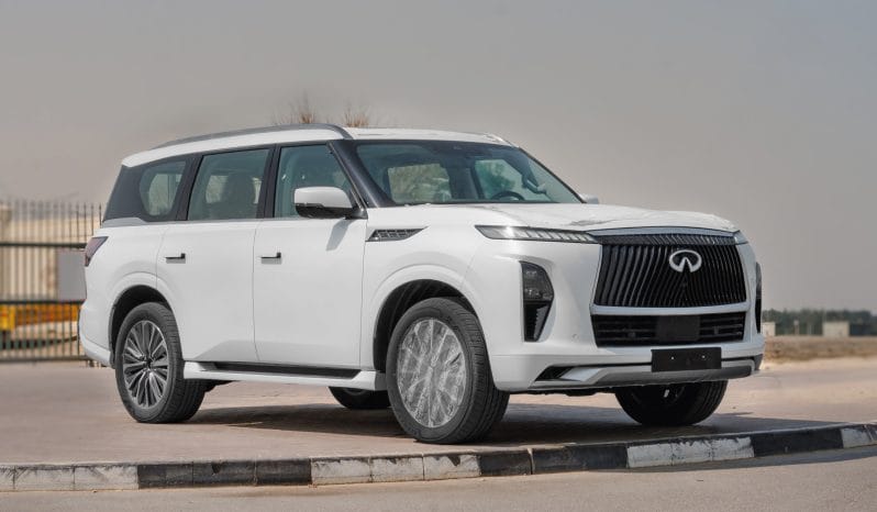 2025 Infiniti QX80 Sensory 3.5L AT Petrol (White-Tan)
