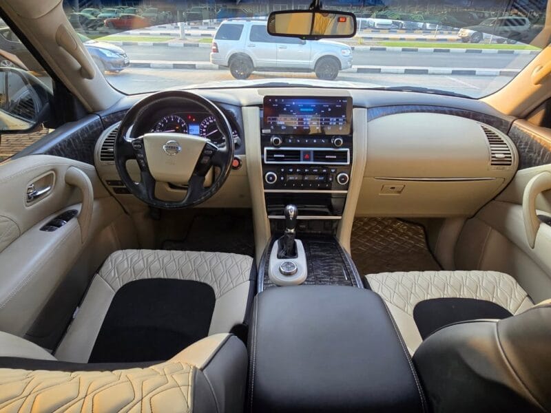 Nissan Patrol V8 2014 Fully converted to 2025 model (interior and exterior)