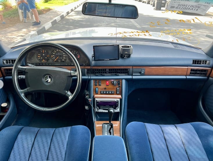 1988 MERCEDES-BENZ 350 SE FULL OPTION CHASSIS GUARANTEE