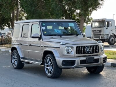 MERCEDES-BENZ G63 2023 FULL OPTION CHASSIS GUARANTEE
