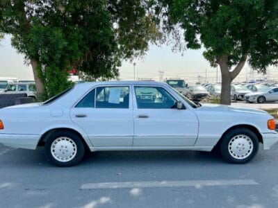 1988 MERCEDES-BENZ 350 SE FULL OPTION CHASSIS GUARANTEE
