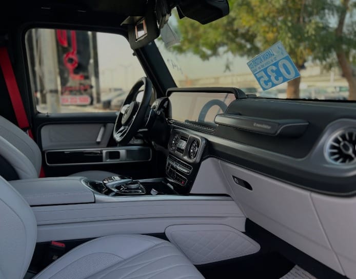 MERCEDES-BENZ G63 2023 FULL OPTION CHASSIS GUARANTEE