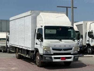 2019, Mitsubishi Canter, Water Shutter, 18 FT Truck Manual