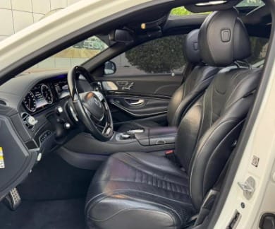 2015 MERCEDES BENZ S550 V8 AUCTION GRADE 4/B
