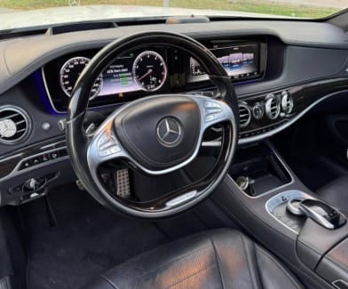 2015 MERCEDES BENZ S550 V8 AUCTION GRADE 4/B