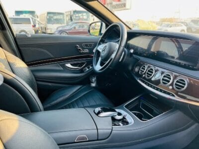 2018 MERCEDES BENZ S450 White CHASSIS GUARANTEE