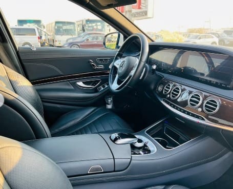 2018 MERCEDES BENZ S450 White CHASSIS GUARANTEE