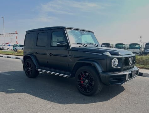 2021 MERCEDES BENZ G63 Black White Full Option