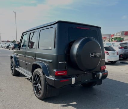 2021 MERCEDES BENZ G63 Black White Full Option