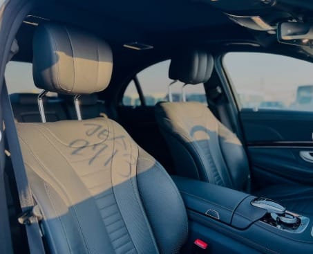 2018 MERCEDES BENZ S450 White CHASSIS GUARANTEE