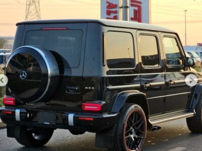 2021 MERCEDES BENZ G63 Black FULL OPTION CHASSIS GUARANTEE