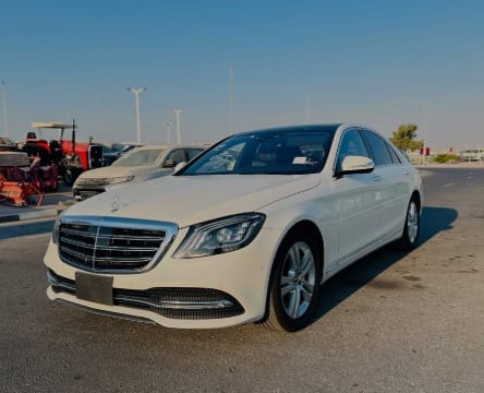 2018 MERCEDES BENZ S450 White CHASSIS GUARANTEE