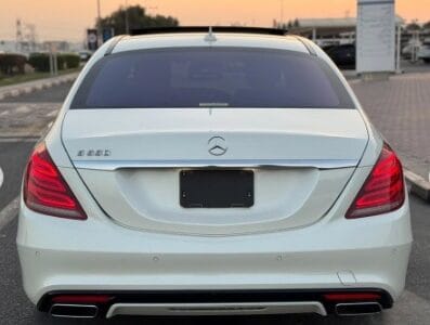 2015 MERCEDES BENZ S550 V8 AUCTION GRADE 4/B