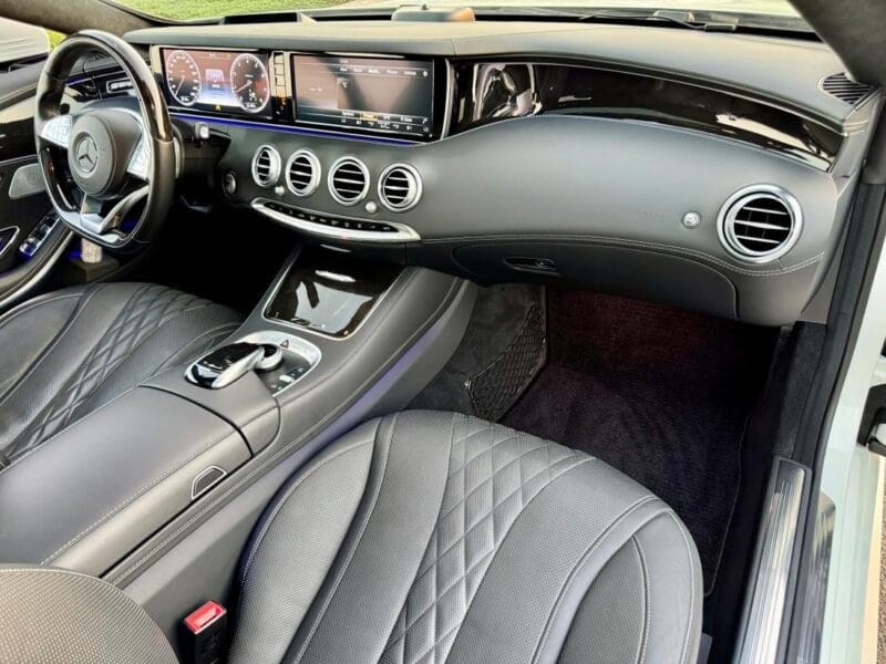 MERCEDES-BENZ S 550 WHITE 2017 A/T Petrol