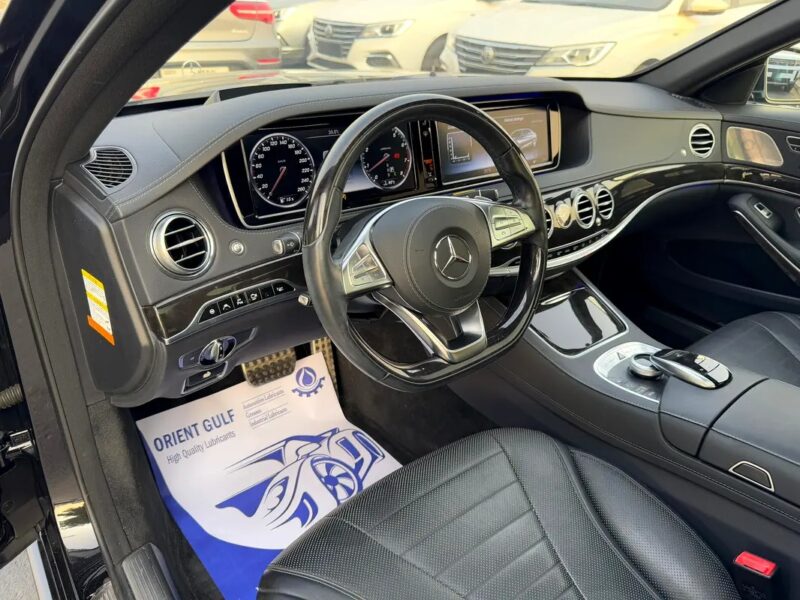 2017 Mercedes-Benz S-Class S 550 Black Automatic Petrol