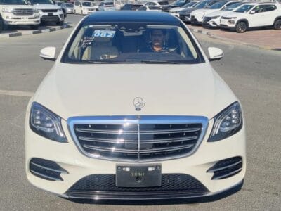 MERCEDES-BENZ S 560 WHITE 2018 Petrol A/T