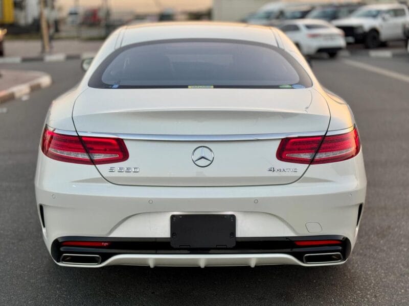 MERCEDES-BENZ S 550 WHITE 2017 A/T Petrol