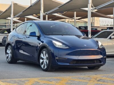Tesla Model Y 2021 Blue American Specs RWD