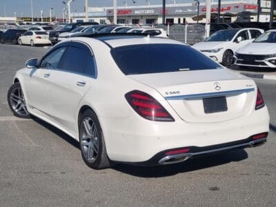 MERCEDES-BENZ S 560 WHITE 2018 Petrol A/T