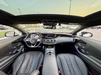 MERCEDES-BENZ S 550 WHITE 2017 A/T Petrol