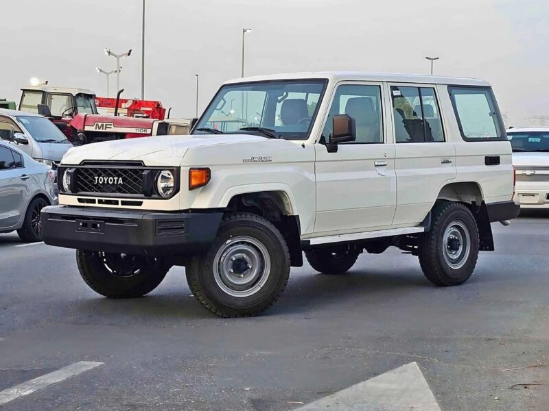 2025 Toyota Land Cruiser 70 4.2L DIESEL M/T 4WD White