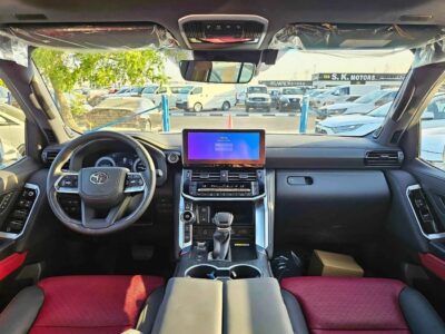 2025 Toyota Land Cruiser VXR 3.5L PETROL Aero Body Kit Black